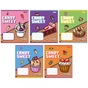 Зошит 1 вересня Candy sweet А5 12 аркушів коса лінія (767201) - зменшене зображення 1