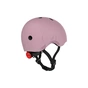 Шолом Scoot&Ride пастельно-бузковий з ліхтариком 51-53см (SR-190605-WILDBERRY) - зменшене зображення 2