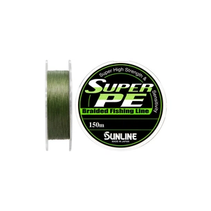 Шнур Sunline Super PE 150м 0,405мм 60Lb/30кг (темно-зелений) (1658.04.69) зображення 1
