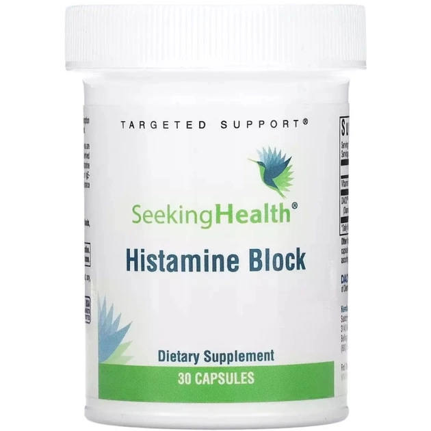 Витаминно-минеральный комплекс Seeking Health Блокатор гистамина, Histamine Block, 30 капсул (SKH-52044) - изображение 1