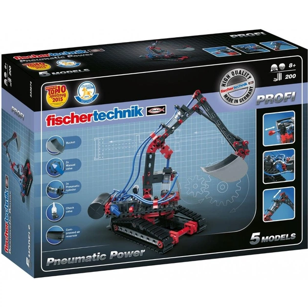 Конструктор Fischertechnik Profi Пневматика (FT-533874) - зображення 1