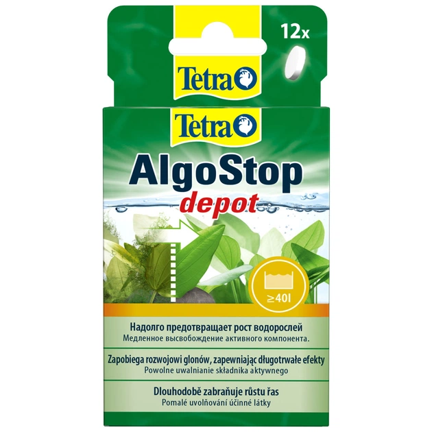 Засіб проти водоростей Tetra Aqua AlgoStop depot 12 таблеток (4004218157743) - picture 2