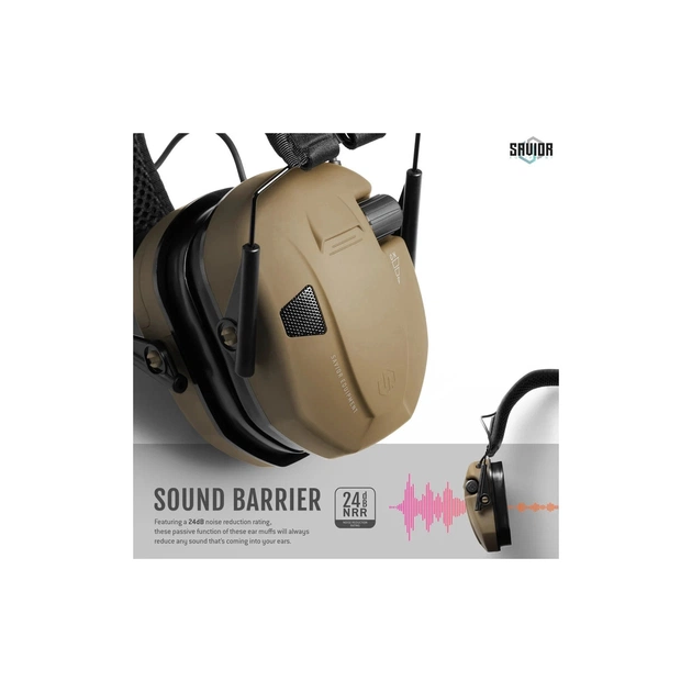 Тактичні навушники Savior Apollo Tan (EM-APPOLO-TAN) - picture 6