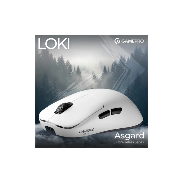 Мишка GamePro Asgard Loki Wireless/USB White (GM022W) - picture 5