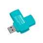 USB флеш накопичувач ADATA 128GB UC310 Eco Green USB 3.2 (UC310E-128G-RGN) - зменшене зображення 1