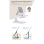Подставка для планшета и телефона Knight Foldable Desk Mobile Phone Holder Stand (Plastic) Black Essager (EZJZM-QSSJ01) - уменьшенное изображение 10