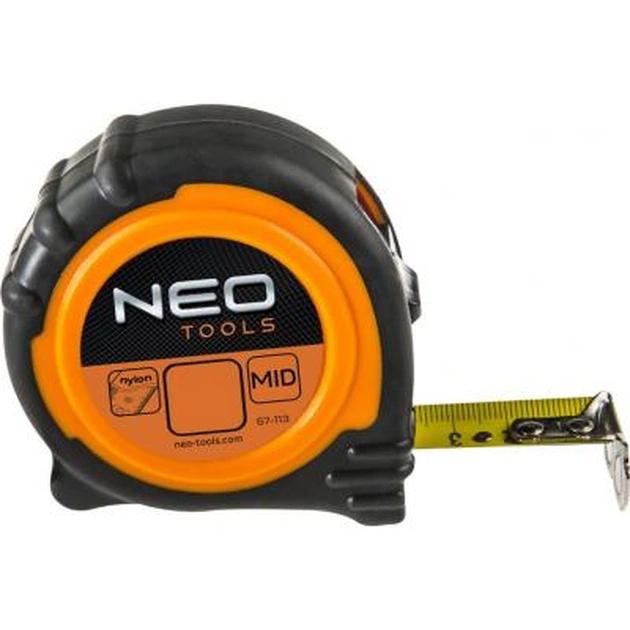 Рулетка Neo Tools сталева стрічка 3 м x 19 мм, магніт (67-113) - изображение 1