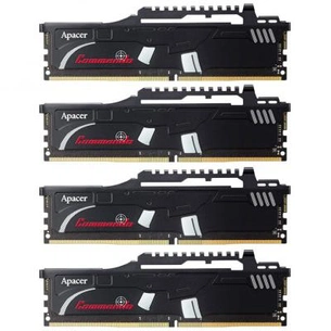 Модуль пам'яті для комп'ютера DDR4 16GB (4x4GB) 2800 MHz Commando Series Apacer (EK.16GAW.KFAK4) зображення 1