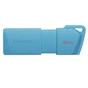 Флеш-накопичувач USB3.2  64GB Kingston DataTraveler Exodia M Aqua Blue (KC-U2L64-7LB) - зменшене зображення 1