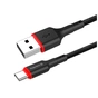 Дата кабель USB 2.0 AM to USB-C 1.0m 2.4А black ColorWay (CW-CBUC064-BK) - зменшене зображення 1