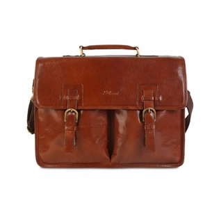 Сумка Ashwood Gareth Briefcase VT Chestnut (GARETH VT CHESTNUT) зображення 1
