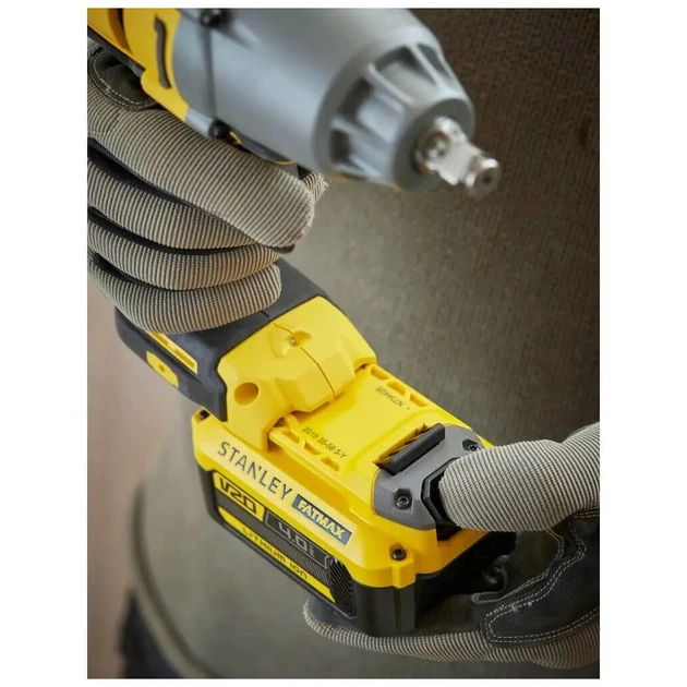 Гайковерт Stanley FatMax, Li-Ion 18V, 475 Нм, 1700 об/хв, 2500 уд/хв (без АКБ и ЗУ) (SFMCF900B) - picture 8