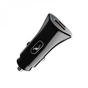 Автомобильное зарядное устройство SkyDolphin SZ16L PD+QC3.0 (2USB, 3.1A) Black (AZP-000088) + кабель Lightning - уменьшенное изображение 1