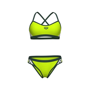 Купальник Arena Icons Bikini Cross Back Solid 005037-660 салатовий 38 (3468337529248) зображення 1