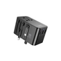 Сетевой фильтр питания HOCO AC18A 1 роз, 2 USB, USB-C, 35W, 1,5м, Black (AC18AB) - уменьшенное изображение 2