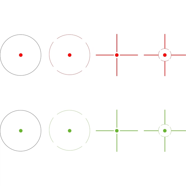 Коліматорний приціл Vector Optics Z4 1x23х34 (RDSL26) - picture 9