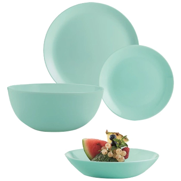 Столовий сервіз Luminarc Diwali Бірюзовий 19 предметів (P2947) - picture 1