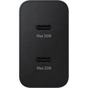 Зарядний пристрій Samsung 50W 2xUSB-С + cableUSB-C to USB-C 1.8m black (EP-T5020XBEGEU) - зменшене зображення 3