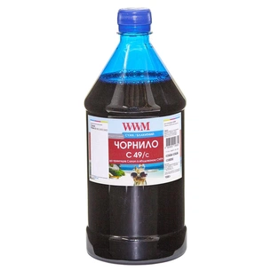 Чорнило WWM Canon GI-490 1000г Cyan (C49/C-4) зображення 1