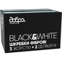 Скребок Добра Господарочка Black&White 9х13 см фіброві 5 шт. (4820086522298) - уменьшенное изображение 1