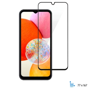 Скло захисне 2E Samsung Galaxy A14 (A145F) 2.5D FCFG black (2E-G-A14-SMFCFG-BB) зображення 1