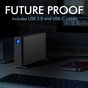Зовнішній жорсткий диск 3.5" 16TB LaCie (STHA16000800) - зменшене зображення 8