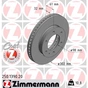 Гальмівний диск ZIMMERMANN 250.1390.20 - зменшене зображення 1