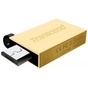 USB флеш накопичувач Transcend 32GB On-The-Go Gold USB 2.0 (TS32GJF380G) - зменшене зображення 4