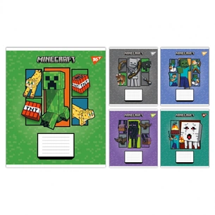 Зошит Yes Minecraft Arrows А5 12 аркушів коса лінія (767572) зображення 1