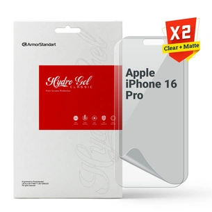 Плівка захисна Armorstandart Kit Clear + Matte Apple iPhone 16 Pro (ARM80700) изображение 1
