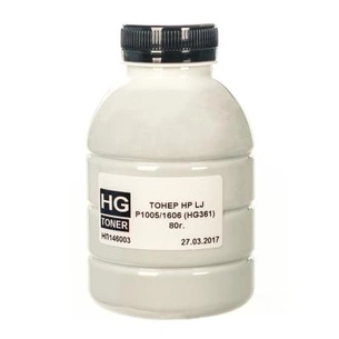 Тонер HG HP LJ P1005/1606, 80 г (HG361-080) зображення 1