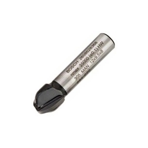 Фреза Bosch Professional галтельна, Std, S8, R6, D12, L9.2 (2.608.628.368) зображення 1