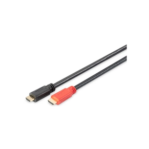 Кабель мультимедійний HDMI to HDMI 10.0m UHD 4K Amplifier Digitus (AK-330118-100-S) изображение 1