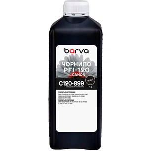 Чорнило Barva Canon PFI-120/710 1л BK pigmented (C120-899) зображення 1