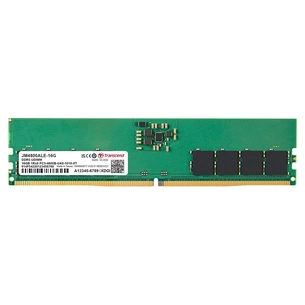 Модуль пам'яті для комп'ютера DDR5 16GB 4800 MHz Transcend (JM4800ALE-16G) зображення 1