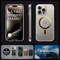 Чохол до мобільного телефона Spigen Apple iPhone 15 Pro Ultra Hybrid MagFit Gold (ACS06718) - зменшене зображення 8
