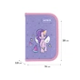 Пенал Kite My Little Pony LP24-622, 1 відділення, 2 відвороти (LP24-622) - зменшене зображення 2