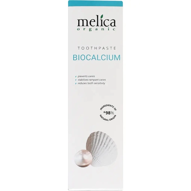 Зубна паста Melica Organic Biocalcium 100 мл (4770416004812) - picture 3