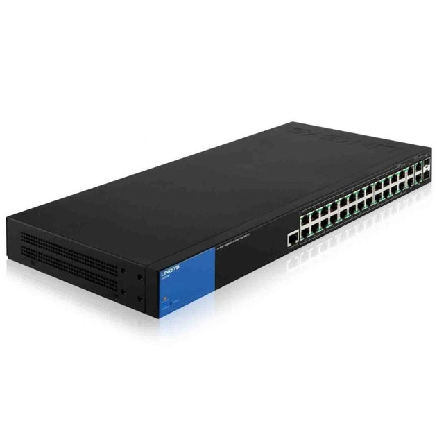 Комутатор мережевий Linksys LGS528 - зображення 1