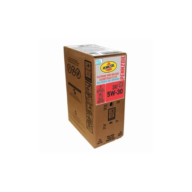 Моторное масло Pennzoil Platinum HM 5W30 24/1 Qt Ecobox 22,71л. - изображение 1