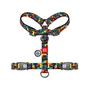 Шлея для собак WAUDOG Nylon анатомічна H-подібна з QR-паспортом "Блоки" пластиковий фастекс, L (345-4056) - зменшене зображення 2