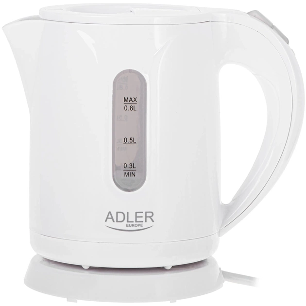 Електрочайник Adler AD 1371 white - зображення 1