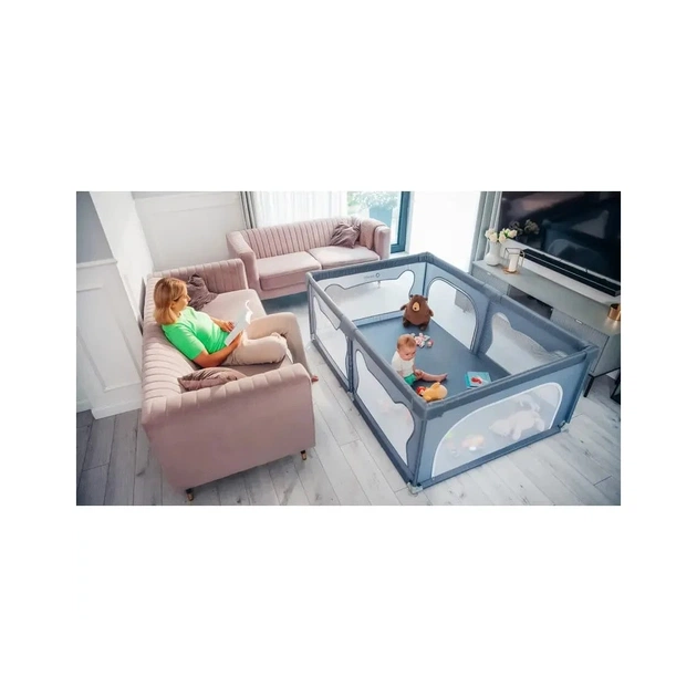 Дитячий манеж Lionelo Willow Grey Concrete (LO-WILLOW GREY CONCRETE) - picture 9