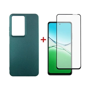 Чохол до мобільного телефона Dengos Oppo A5 4G Case Soft + Glass (Green) (DG-KM-154) зображення 1