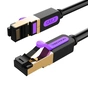 Патч-корд Vention CAT7 SSTP Ethernet, 1 m, Black (ICABF) - зменшене зображення 6