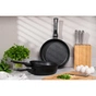 Сковорода Ardesto Gemini Bari, 26см, алюміній, чорний (AR1226B) - зменшене зображення 9