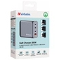 Зарядний пристрій Verbatim GaN 200 W 4 ports (2xUSB-C-100 W,USB-C-65 W /USB-A -3.0) (32204) - зменшене зображення 6