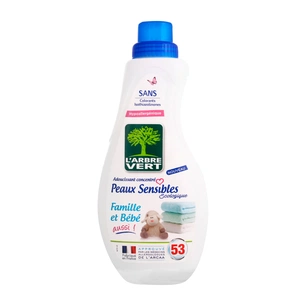 Кондиціонер для білизни L'Arbre Vert пом'якшувач Чутлива шкіра 800 мл (3450601028632) зображення 1