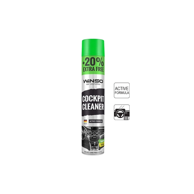 Автополіроль WINSO Cockpit Cleaner лимон 750ml (870540) - зображення 1