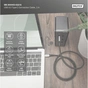 Дата кабель USB-C to USB-C 1.0m USB 4.0 black Digitus (DB-300443-010-S) - зменшене зображення 8